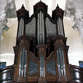 [1993 Klais organ at St. John Smith Square, London, England, UK]