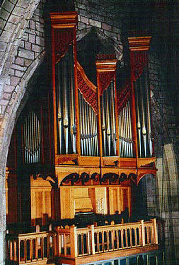 1998 Wood organ at Saint Asaph Cathedral