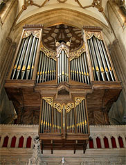 [1974 Harrison organ at Wells Cathedral, England]