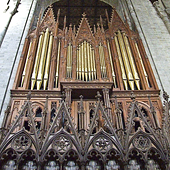 [1854 Henry Willis; 1988 Harrison organ at Cathedral, Winchester, England, UK]