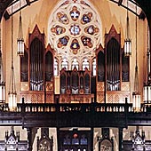 [1991 Noack organ, Opus 119, at Sacred Heart Cathedral, Davenport, Iowa]