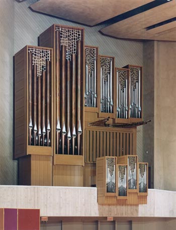 1978 Sipe organ at Center for Faith and Life, Luther College, Decorah, Iowa