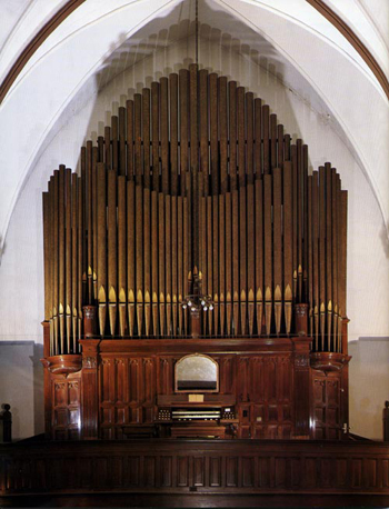 1897 Felgemaker organ, Opus 664, at Sacred Heart Music Center, Duluth, Minnesota