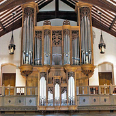 [1992 Jaeckel organ at Pilgrim Congregational Church, Duluth, Minnesota]