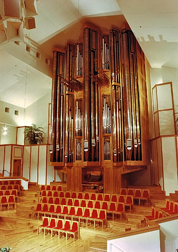 1990 Visser-Rowland organ at Wooddale Community Church, Eden Prairie, Minnesota