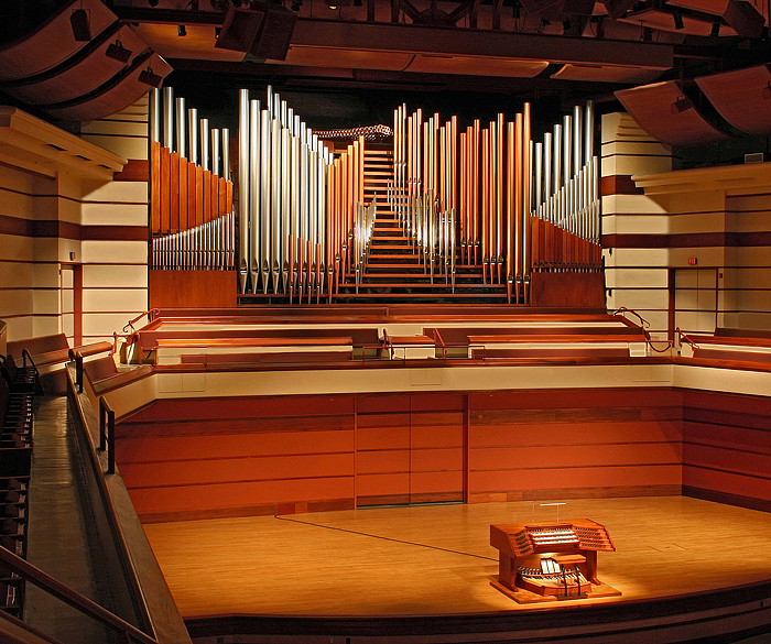 2003 Blackinton organ at Benson Great Hall, Bethel University, Saint Paul, Minnesota