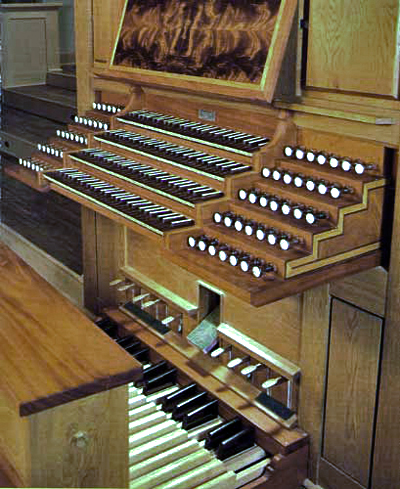 1979 C.B. Fisk organ console