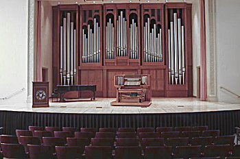 2002 Quimby organ at Gano Chapel, William Jewell College, Liberty, Missouri