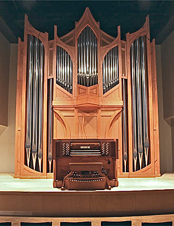 2008 Casavant Freres organ, Opus 3868, at Recital Hall, Concordia College, Seward, Nebraska