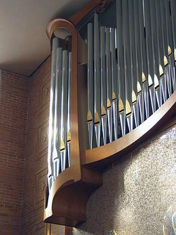 2006 Bedient organ at the Church of Saint Agatha, Columbus, Ohio