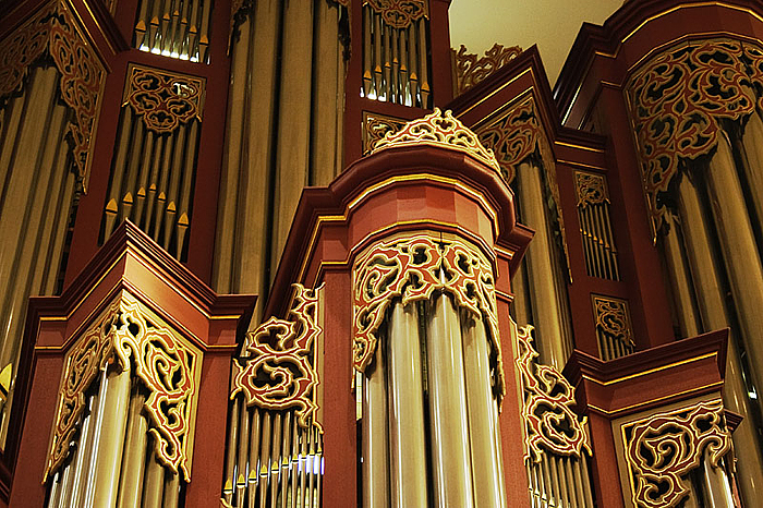 1974 Flentrop organ at Warner Concert Hall at Oberlin College, Ohio