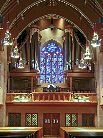 2010 Kegg organ at Zion Lutheran, Wausau, Wisconsin