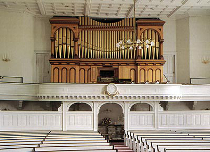 1873 Johnson organ at the Congregational Church of Thompson, United Church of Christ, Connecticut