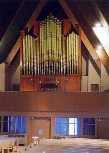 1859 Hook organ at Holy Trinity Lutheran Church, North Easton, Massachusetts
