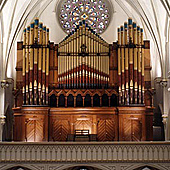 [1876 E. & G.G. Hook & Hastings; 2001 Andover organ, Opus 828, at Saint Joseph's Cathedral, Buffalo, NY]