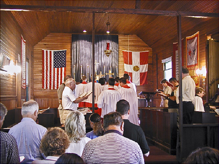 1887 Roosevelt organ at Lake Delaware Boys Camp, Delhi, New York