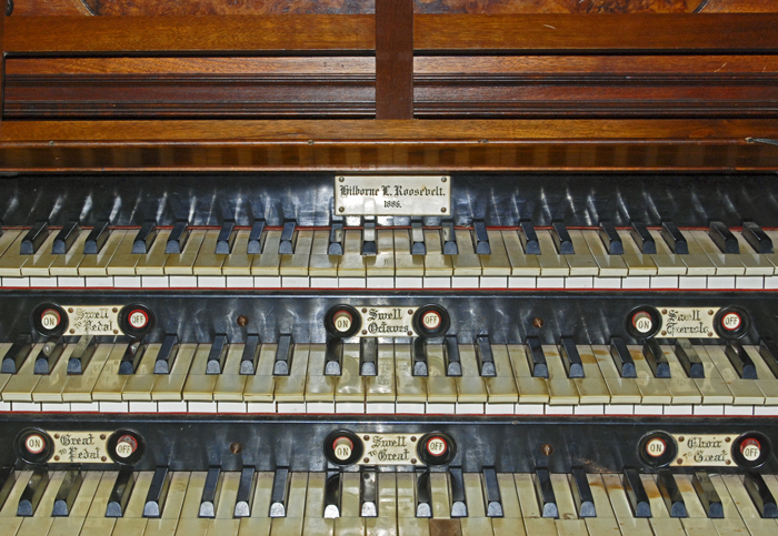 1887 Roosevelt organ at Lake Delaware Boys Camp, Delhi, New York