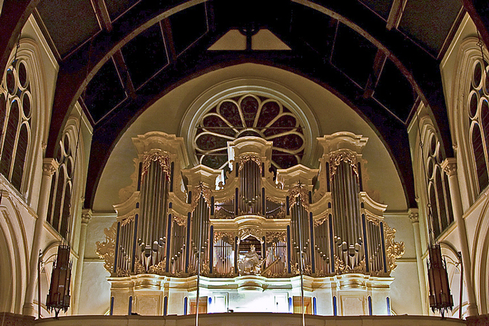 2008 GoART Casparini organ at Christ Church Episcopal, Rochester, New York