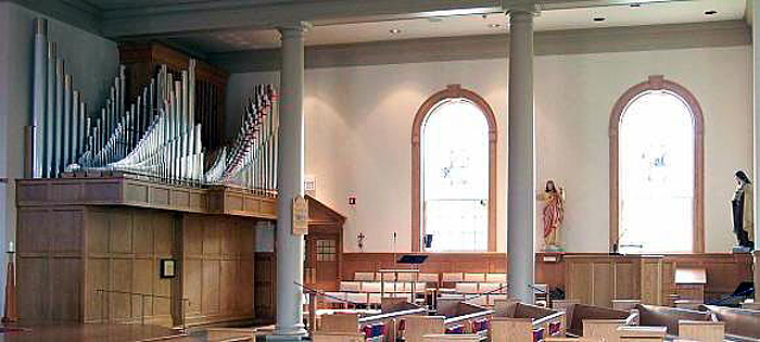 1995 Konzelman organ at Saint Anne's Church, Rochester, New York