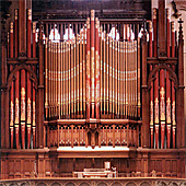 [1892 Roosevelt/1980 Schantz organ in the Cathedral of the Immaculate Conception, Syracuse, NY]