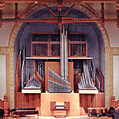 [1950 Holtkamp organ in Setnor Auditorium, Crouse College, Syracuse University, Syracuse, New York.]