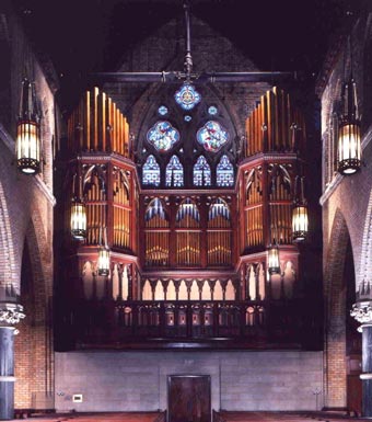 2000 Reuter organ at First Presbyterian Church, Philadelphia