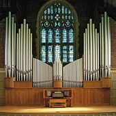 [1965 Wicks organ at Ligon Chapel, Huntingdon College, Montgomery, Alabama]