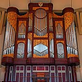 [2005 Dan Jaeckel organ in the Emerson Concert Hall, Schwartz Center at Emory University, Atlanta, GA]