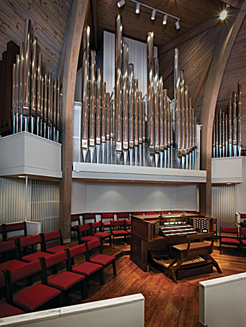 2010 Parkey organ, Opus 11, at First Presbyterian, Gainesville, Georgia