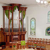 [1999 Dobson-Rosales organ at West Market Street United Methodist Church, Greensboro, North Carolina]
