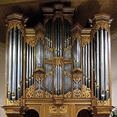 [Anton Heiller Memorial Organ in the Seventh-day Adventists Church on the campus of Southern Adventist University, Collegedale, TN.]