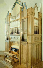 [1998 Rule-Pilcher organ at Tennessee Valley Unitarian Church, Knoxville, Tennessee]