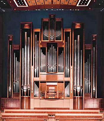 1992 C.B. Fisk organ, Opus 100, at Meyerson Symphony Center, Dallas, Texas