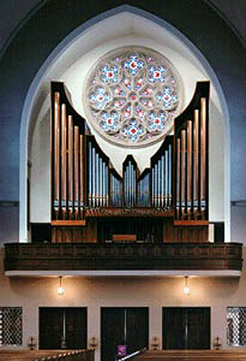 1978 Schudi organ at Saint Thomas Aquinas, Dallas, Texas