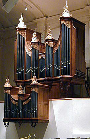 1985 Bedient organ at the Main Auditorium, University of North Texas, Denton, Texas