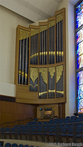 2010 Pasi organ, Opus 19, at Co-Cathedral of the Sacred Heart, Houston, Texas