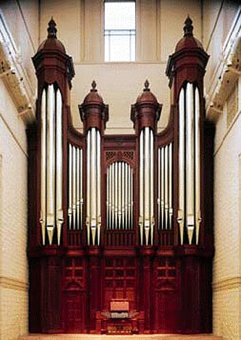 1993 C.B. Fisk-Rosales organ, Opus 119, at Rice University, Houston, Texas