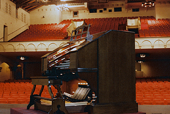 1929 Wurlitzer organ, Opus 2103, at Plummer Auditorium, Fullerton, California