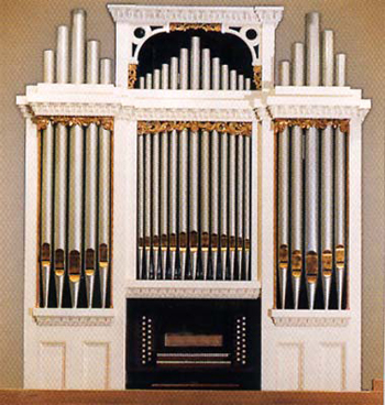 1852 Simmons organ at Los Altos United Methodist Church, Long Beach, California