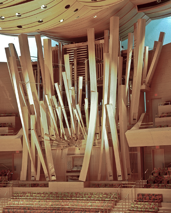 2004 Rosales, Glatter-Gotz organ at Walt Disney Concert Hall, Los Angeles, California