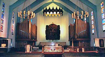 1998 Rosales organ at Saint Cyril of Jerusalem, Los Angeles, California