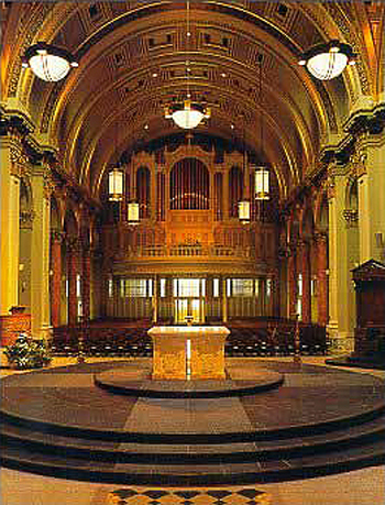 1907 Hutchings-Votey organ at Saint James' Cathedral, Seattle, Washington