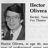[Hector Olivera 1986 AGO Convention Program Photo]