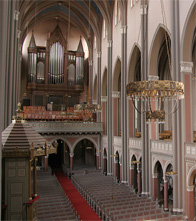 [1982 Oberlinger organ at Market Church, Wiesbaden, Germany]