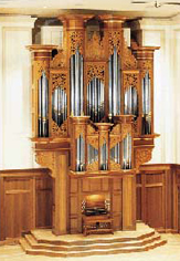 [1995 Brombaugh organ at Memorial Chapel, Lawrence University, Appleton, Wisconsin]