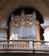 [1906 Åkerman & Lund organ at Gustav Vasa Church, Stockholm]