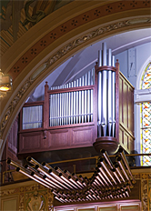 [1920-2001 Casavant organ at Saint-Sagnes Gardiens Church, Lachine, Quebec, Canada]
