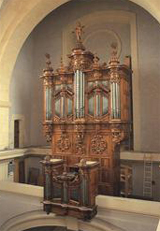 [1687 Haon organ at the Cathedral Notre-Dame-de-l'Assomption, Montauban]