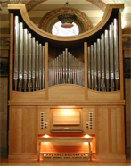 [2007 Pradella organ at the Santuario del Divin Prigioniero in Valle de Colorina, Italy]