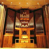 [1974 Kuhn organ at Alice Tully Hall]